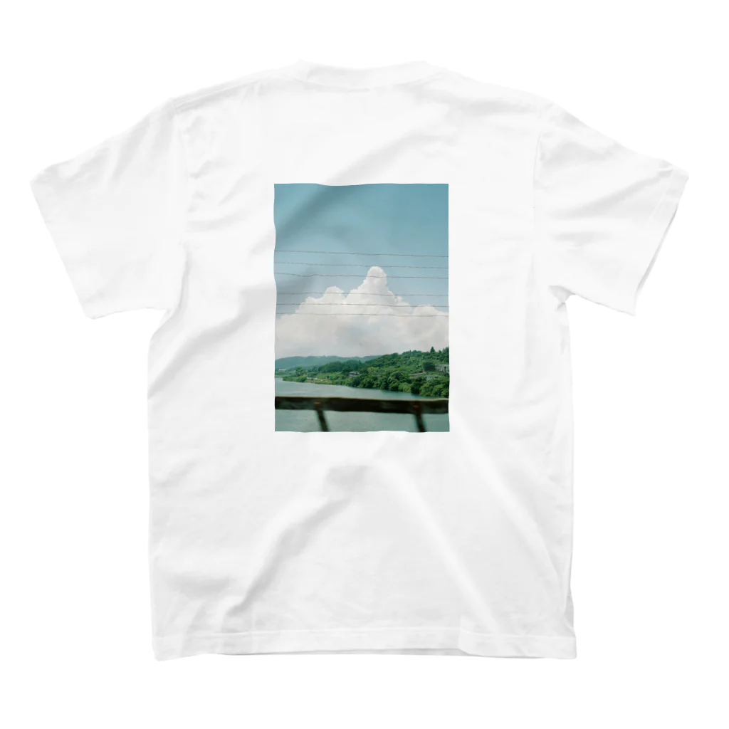 Somewhere goodのSomewhere good 入道雲 Regular Fit T-Shirtの裏面