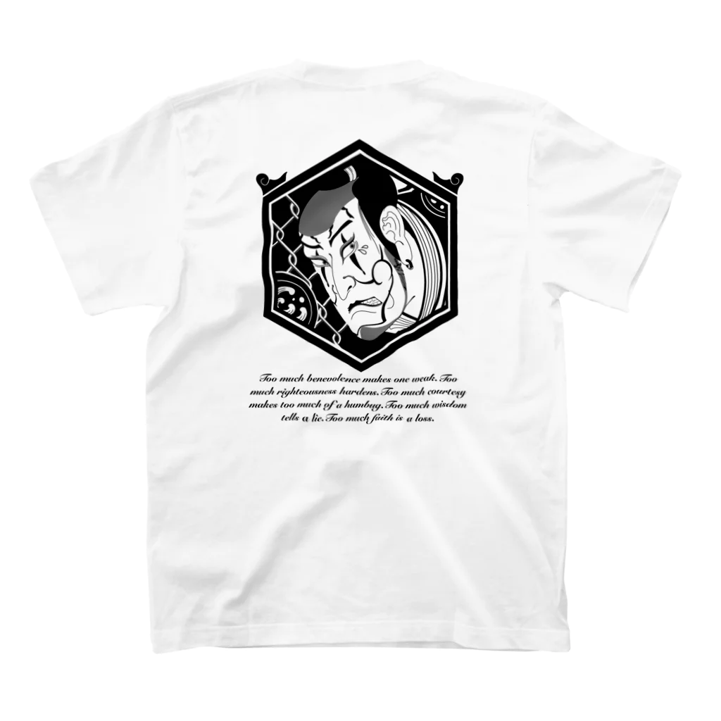 knock off style 〔KOS〕の写楽 Regular Fit T-Shirtの裏面