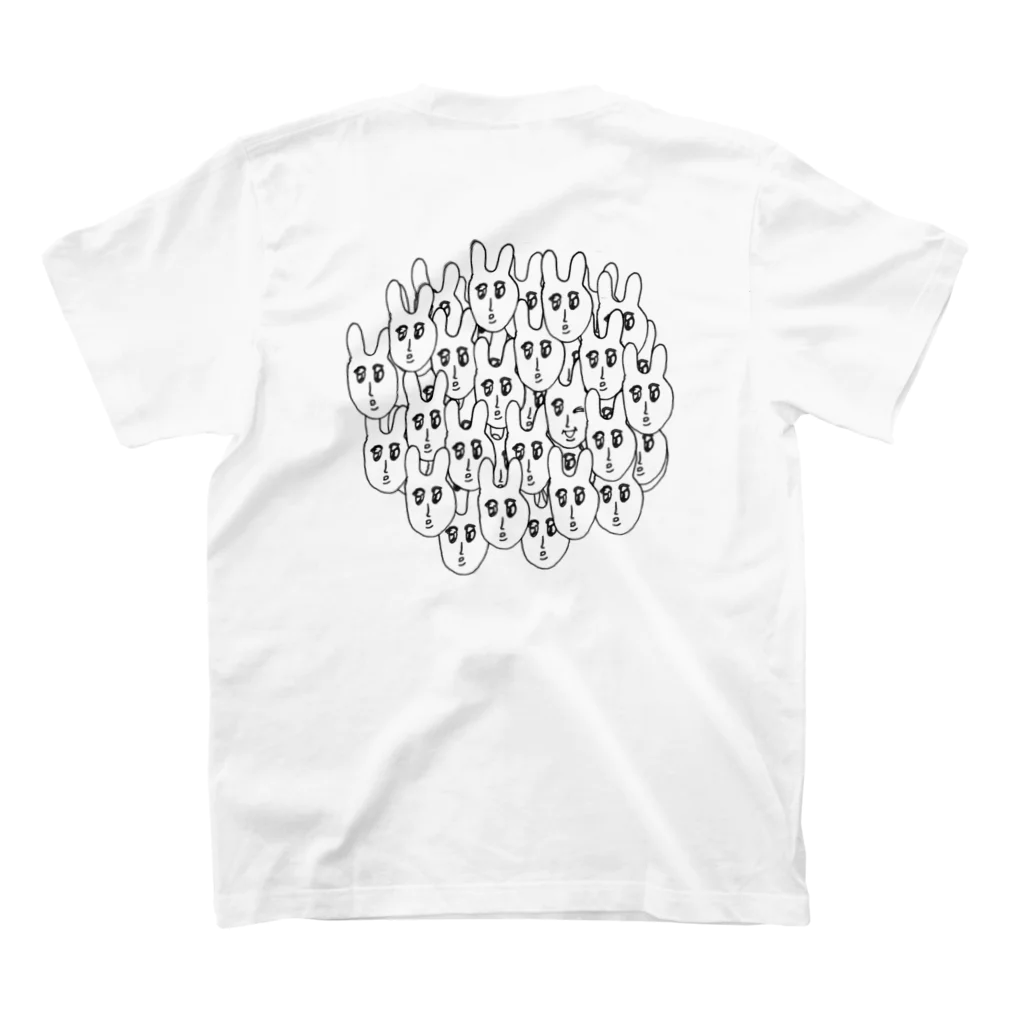ア行の撃鉄太郎共いっぱいグッズ Regular Fit T-Shirtの裏面