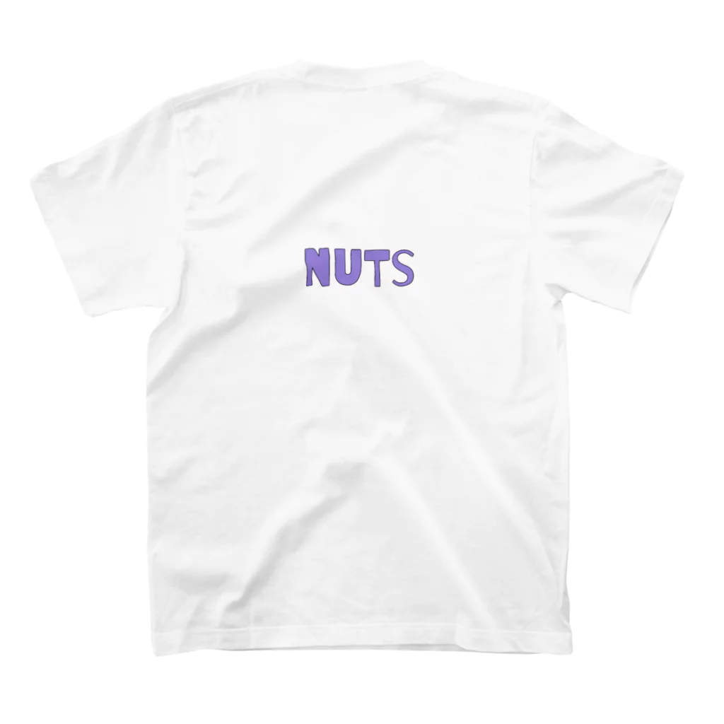 ill nutsのnuts 紫 Regular Fit T-Shirtの裏面