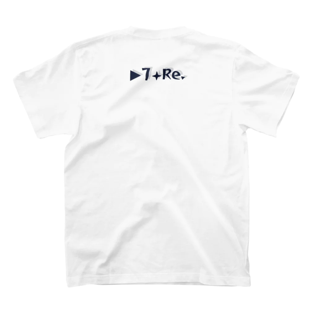 7+Re.のお部屋の推し(なとり)な尊いTシャツ Regular Fit T-Shirtの裏面