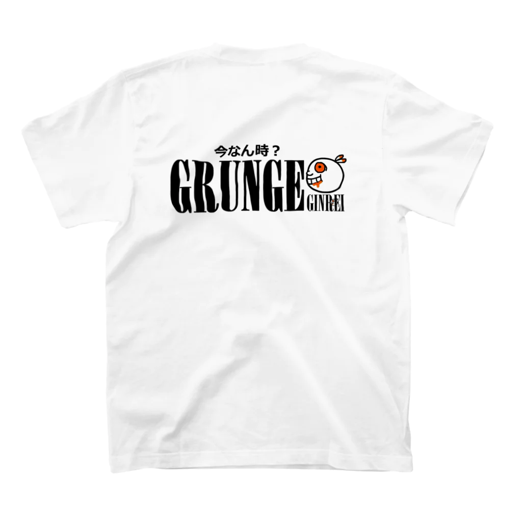 ︎銀玲〜GINREI〜のグランジ君「今なん時？」 Regular Fit T-Shirtの裏面