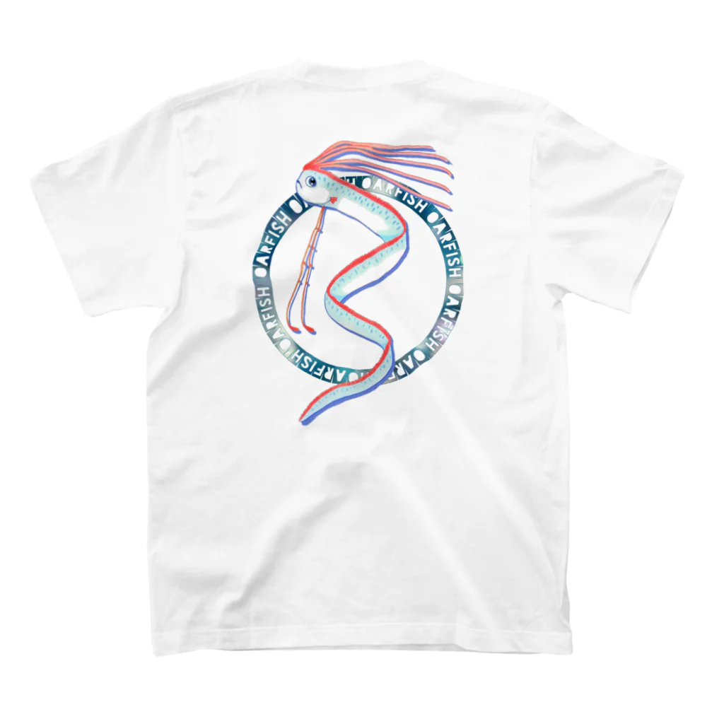 LalaHangeulのoarfish(リュウグウノツカイ)② Regular Fit T-Shirtの裏面