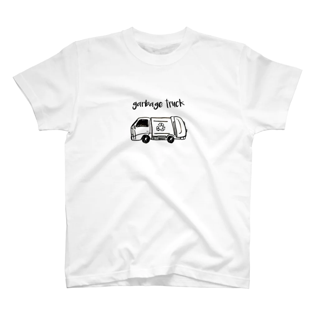 bb mamemamaのnorimonoシリーズ　garbage truck（清掃車） Regular Fit T-Shirt