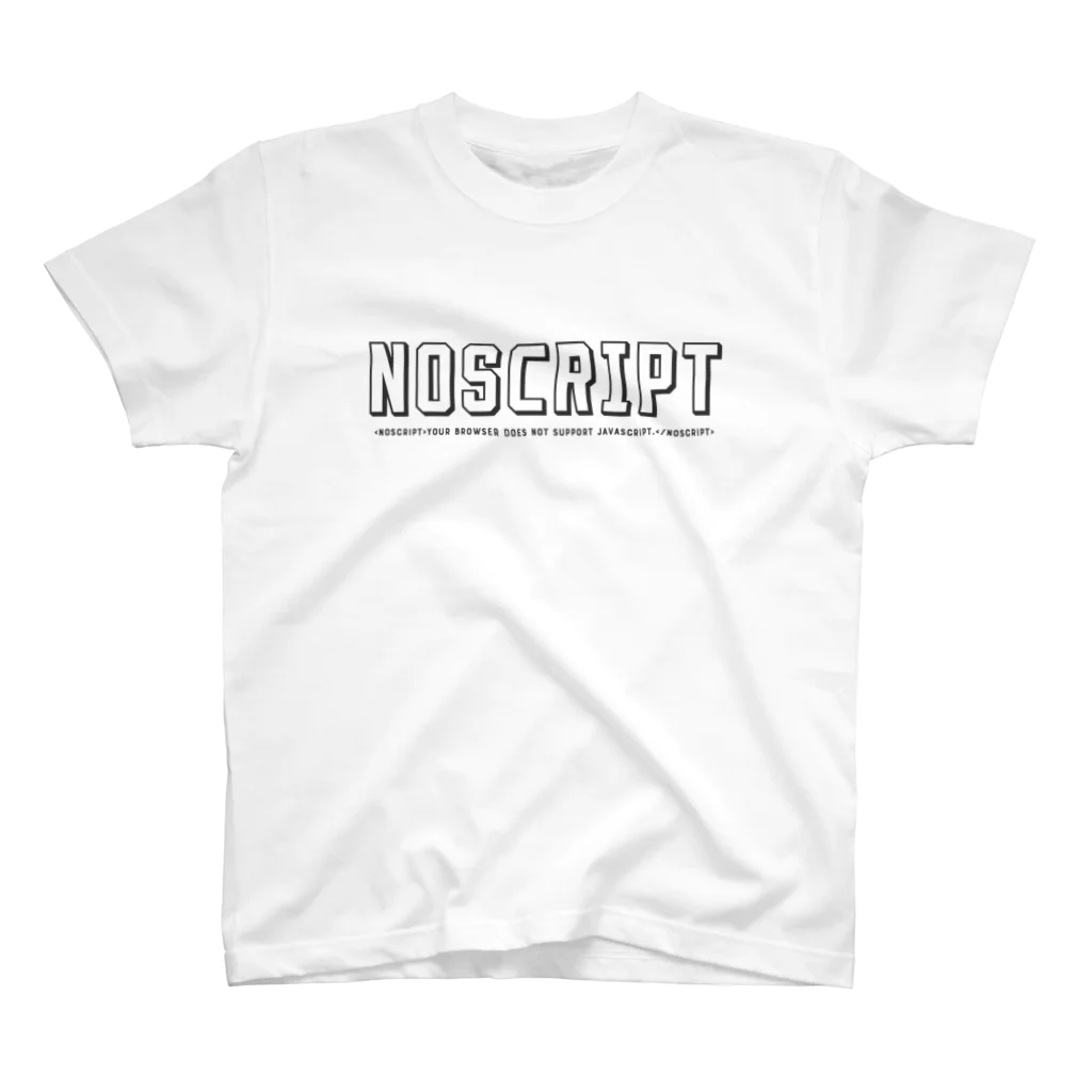 HTMLタグショップのNOSCRIPT Regular Fit T-Shirt