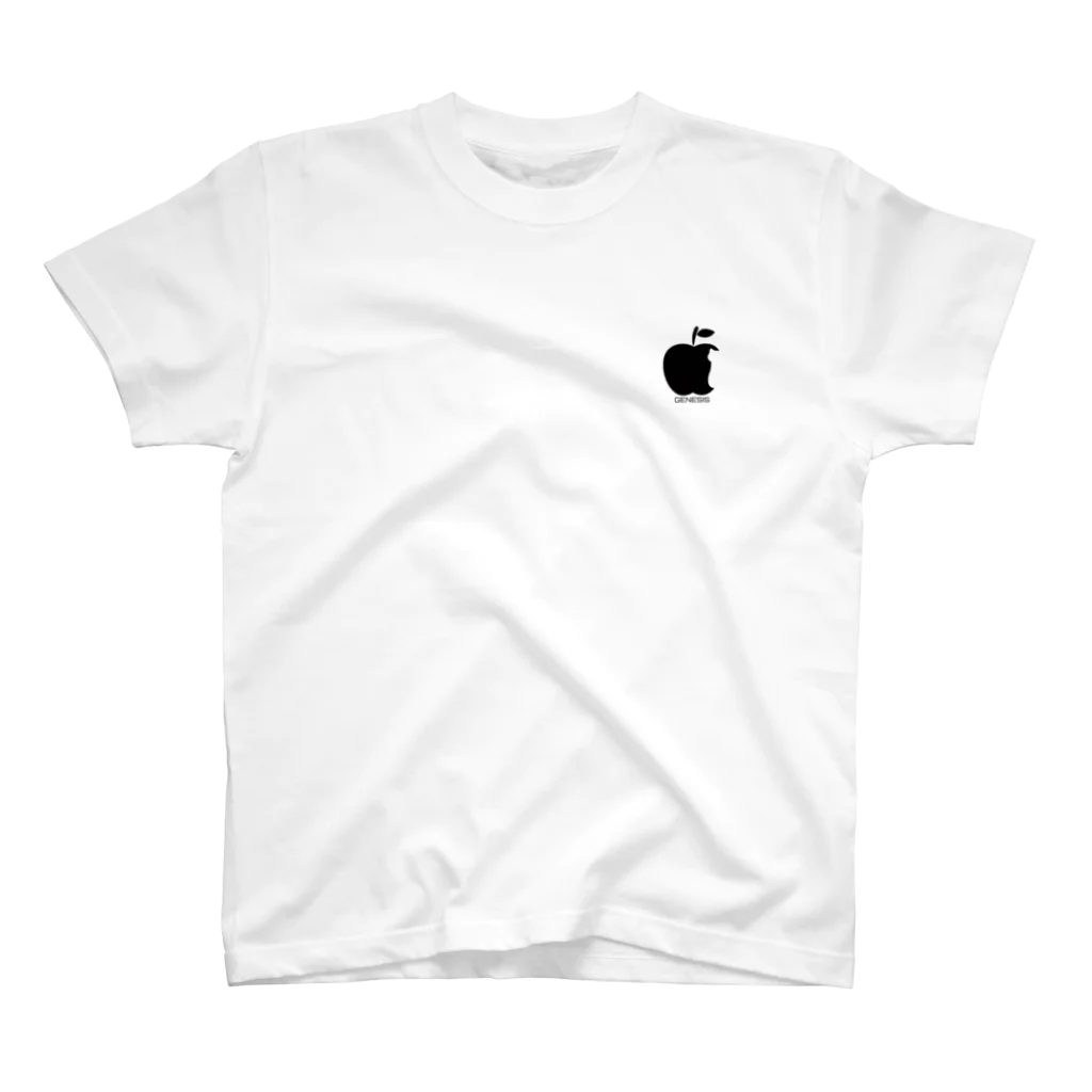 マーチング_GENESISのGENEリンゴ Regular Fit T-Shirt