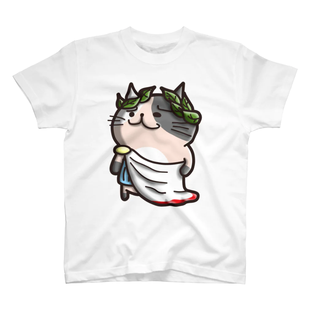 ひよこ男爵とまだむにゃんのにゃえさる (まだむにゃん) Regular Fit T-Shirt