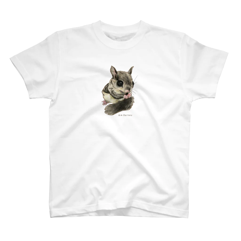 a.m　factoryのアメリカモモンガ Regular Fit T-Shirt