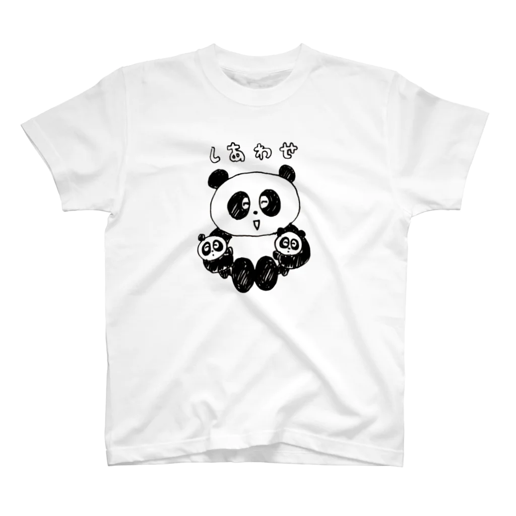 しあわせパンダ / りかちゃん ( rikachan )のスタンダードTシャツ通販