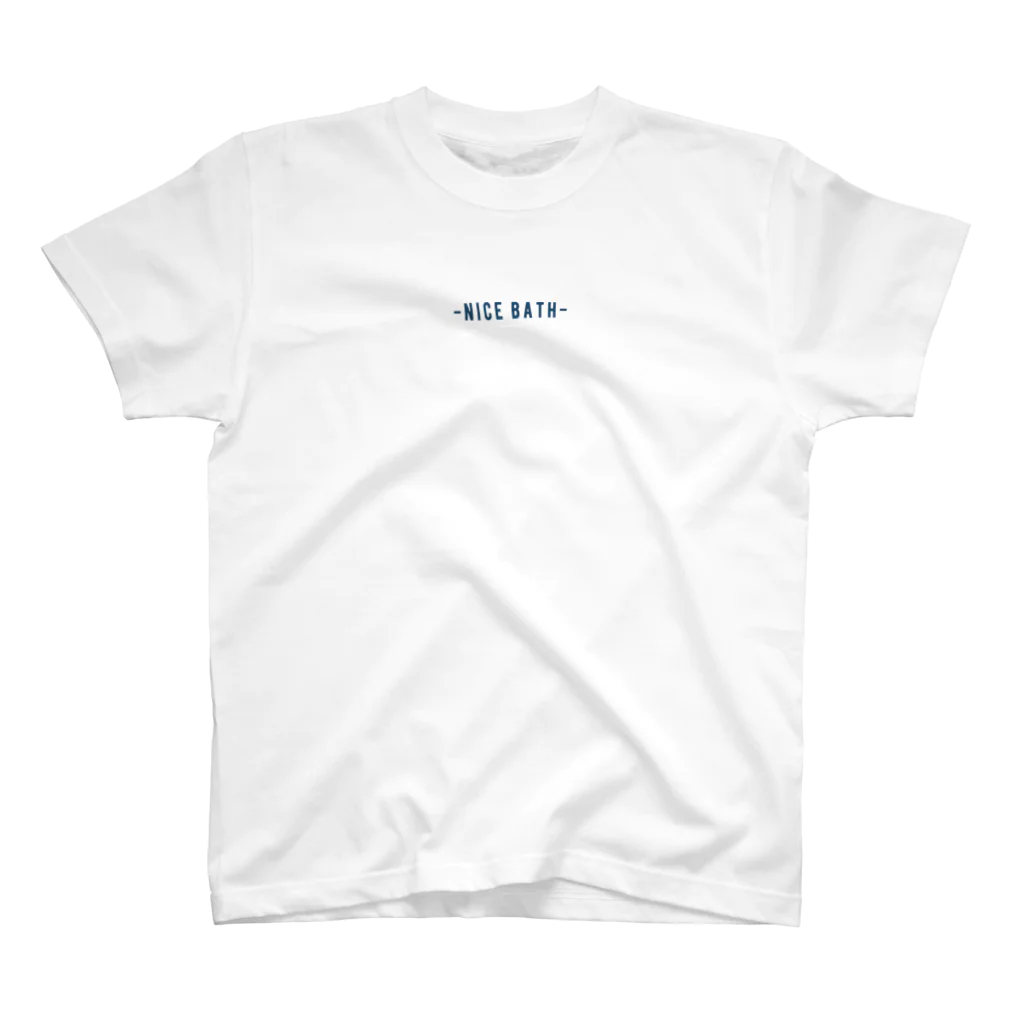 瀬高きりん♨温泉グッズのNICE BATH（両面） Regular Fit T-Shirt
