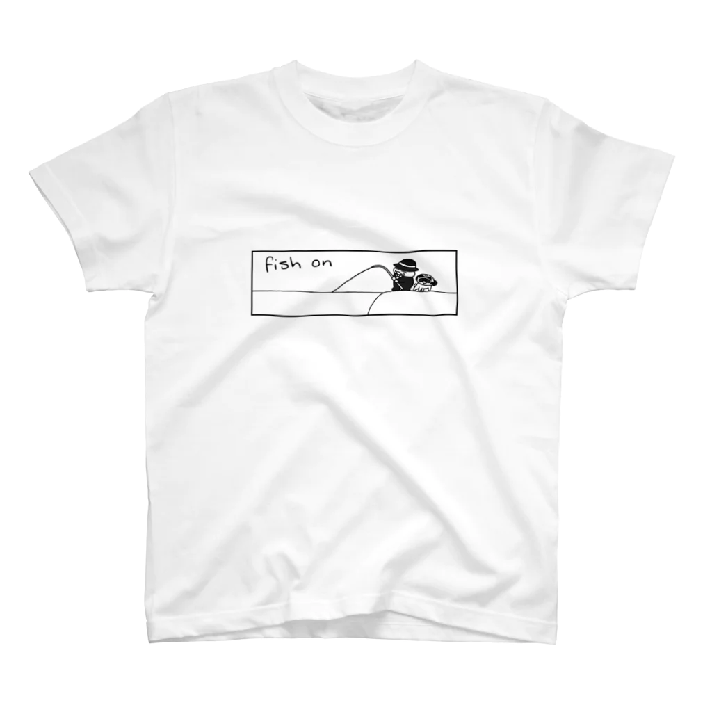 ワスイーツタウンのFish on Regular Fit T-Shirt