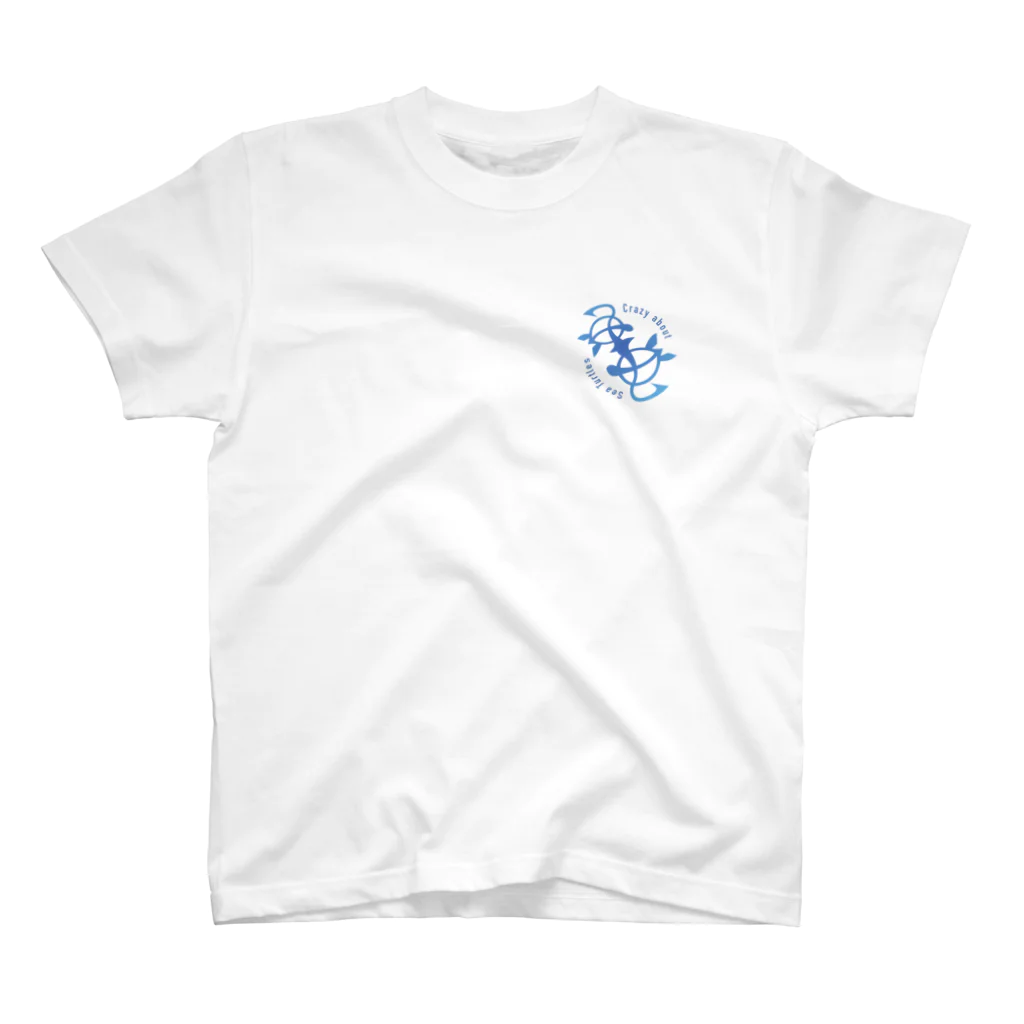 kazuzu-artの海‘‘亀’’(Sea Turtle) Regular Fit T-Shirt