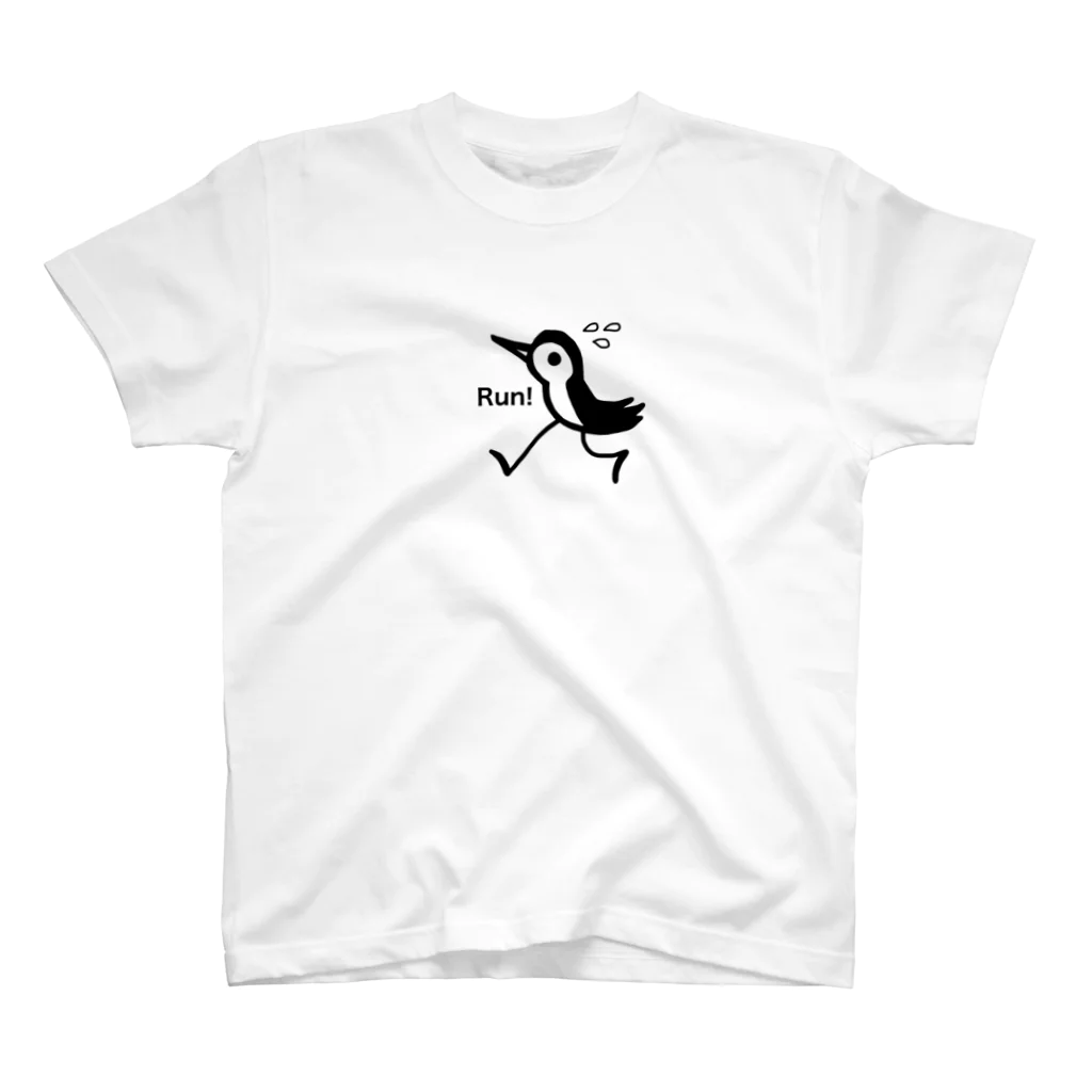 Sirott++のシロハラクイナ 〜Run!〜 Regular Fit T-Shirt