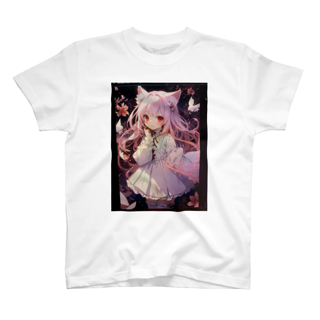 mamichin1122の猫耳娘 Regular Fit T-Shirt