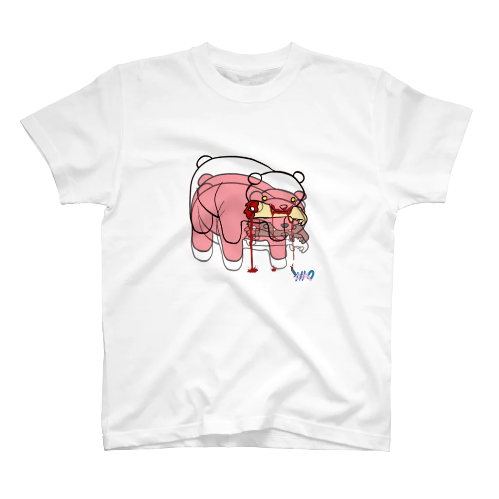 0#kのEating bear 2/9 Regular Fit T-Shirt