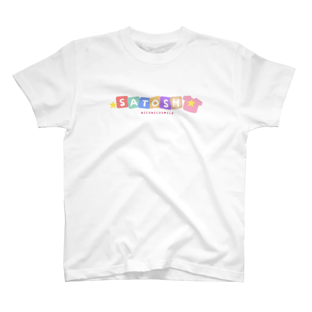 niconicosmileのSatoshiシリーズ Regular Fit T-Shirt