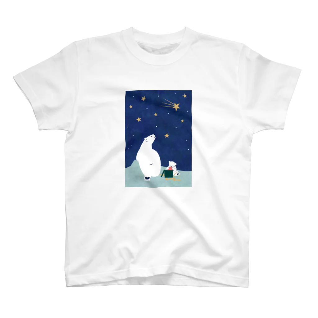 たやまゆうりのとある冬の日～ホッキョクグマと流れ星～ Regular Fit T-Shirt