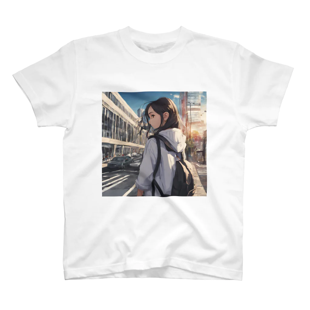 めんたいこの都会女子高生 Regular Fit T-Shirt