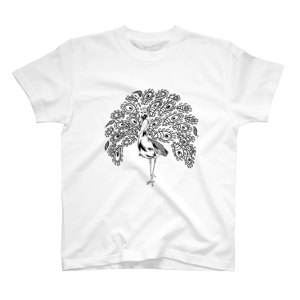 ペストリーのデカめのクジャク Regular Fit T-Shirt