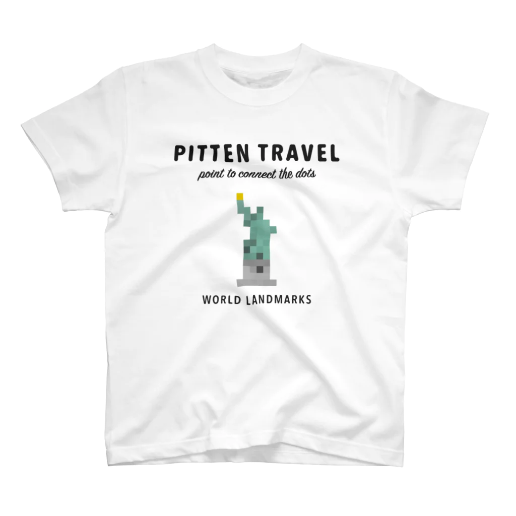 PITTEN PRODUCTSのPITTEN TRAVEL PX WORLD #5-1 Regular Fit T-Shirt