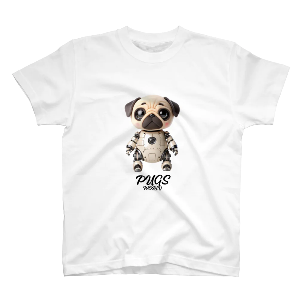 パグの世界のロボパグ Regular Fit T-Shirt