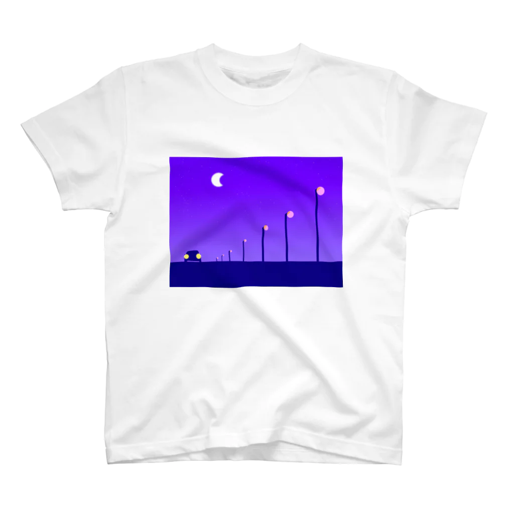 夢源アトリエ✩.*˚のNight Lights Regular Fit T-Shirt