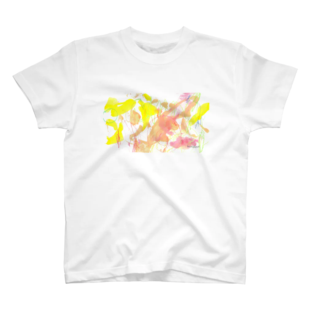 このらぶチャンネルの初めての絵の具&クレヨン Regular Fit T-Shirt