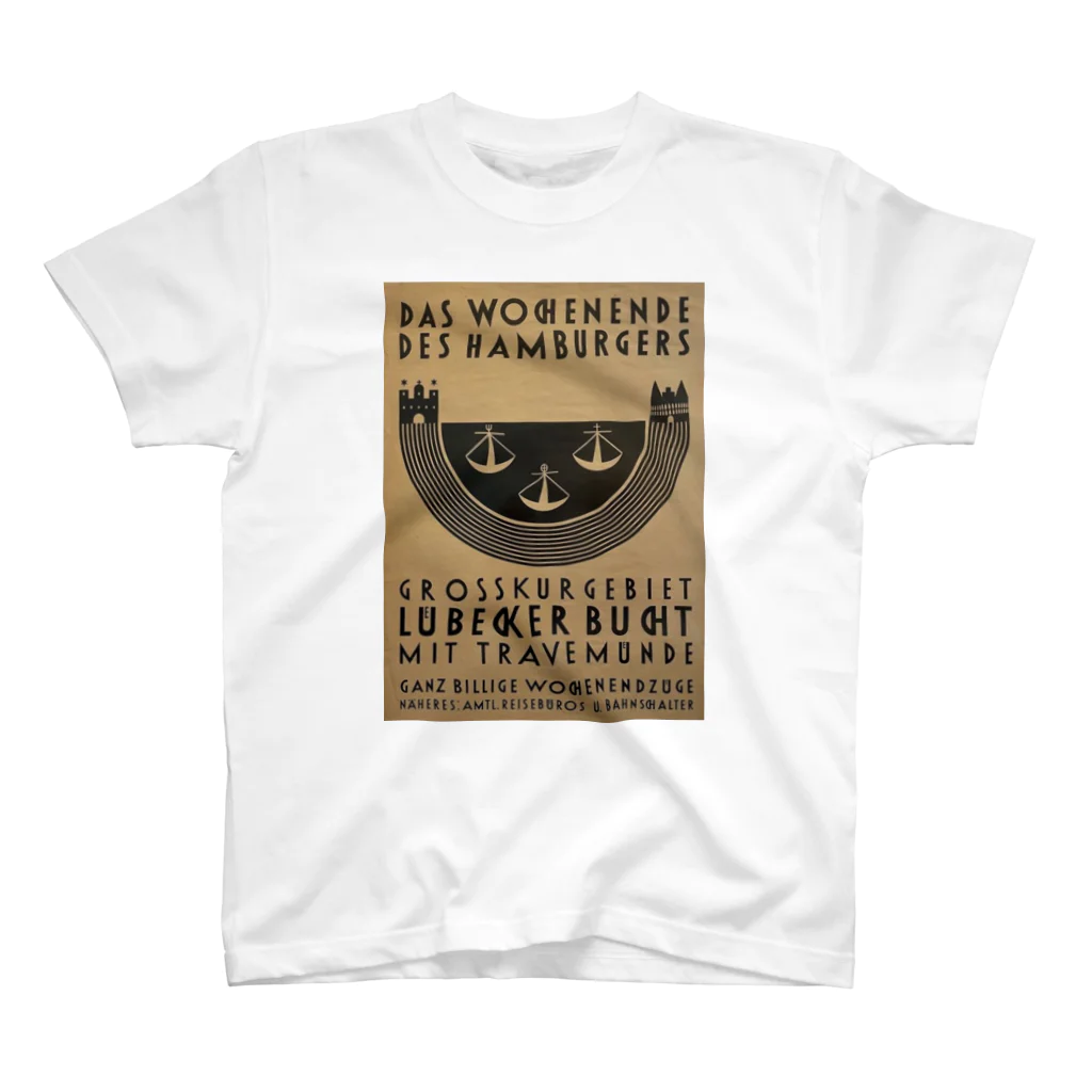 YS VINTAGE WORKSのドイツ・ハンブルク　DAS WOCHENENDE  Regular Fit T-Shirt