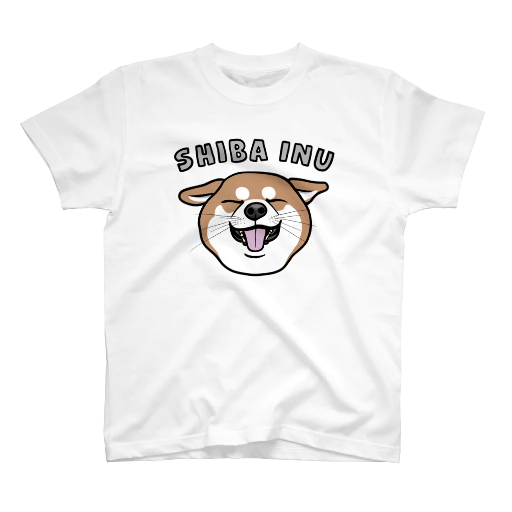 chocmoccの【赤柴】SHIBA INU　ハッピースマイリー柴犬 Regular Fit T-Shirt