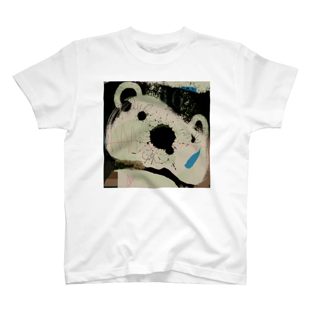 azu＠ いろあそびのくまさん Regular Fit T-Shirt