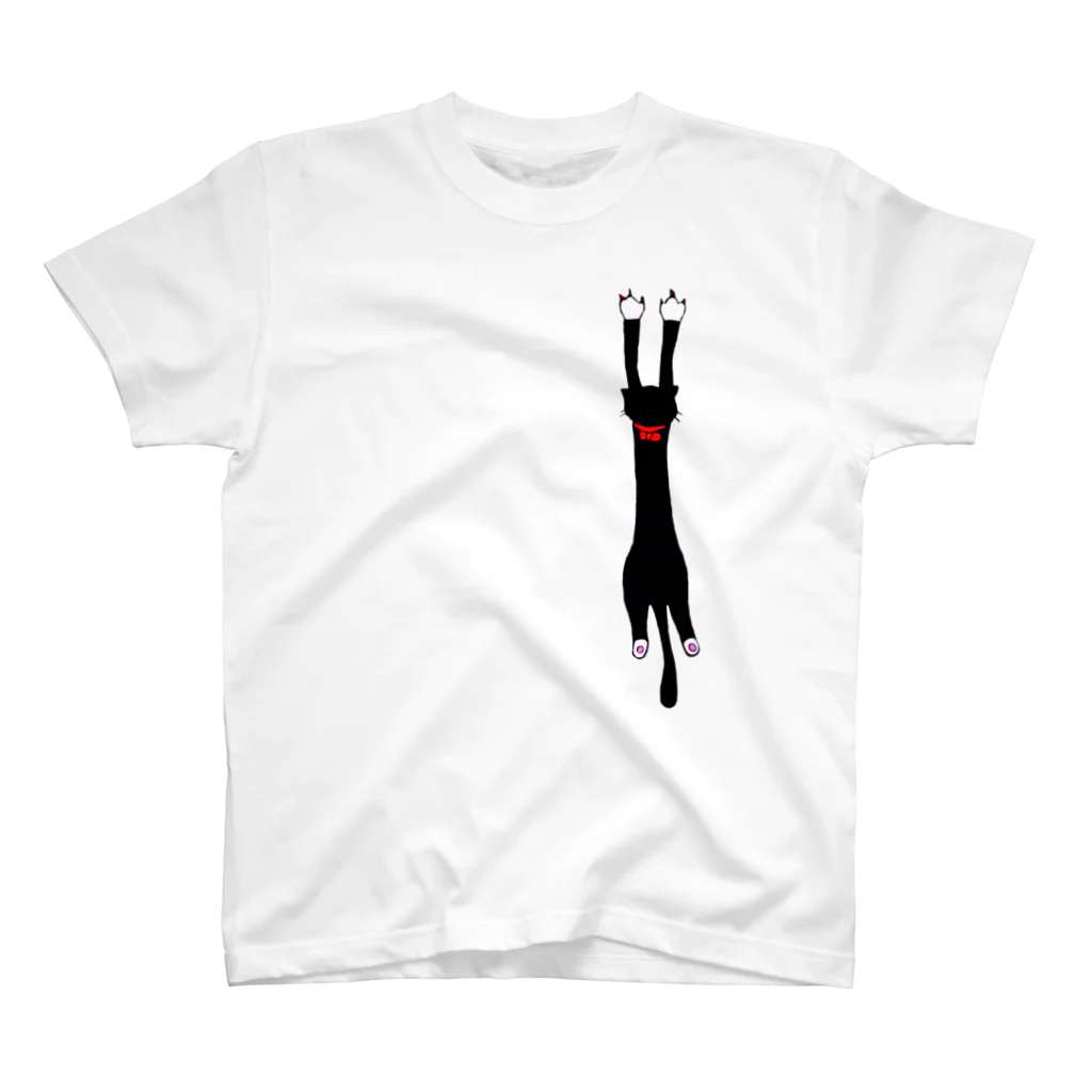 3ko4baSHOPの靴下猫 Regular Fit T-Shirt