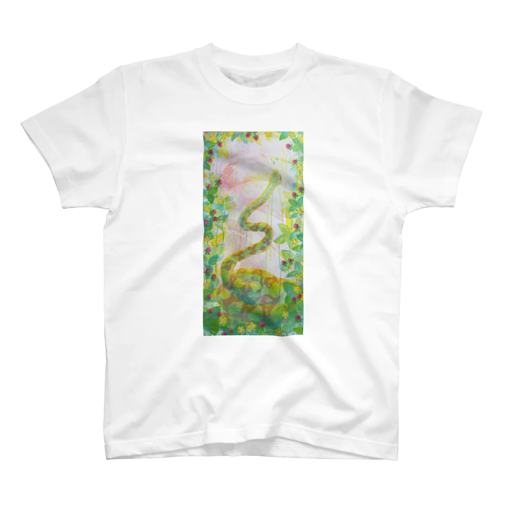 Aki Kuboki ONLINE SHOPの蛇苺姫 Regular Fit T-Shirt