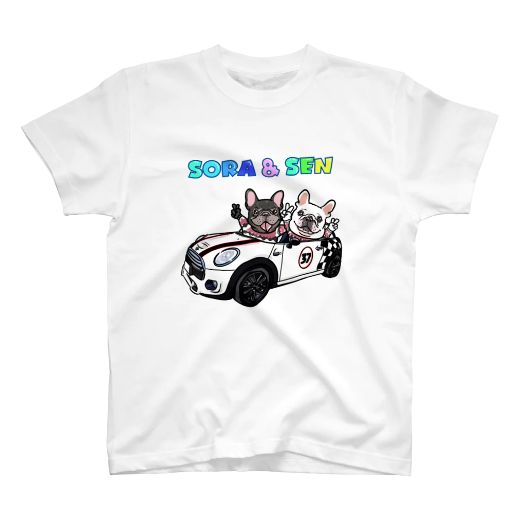 BULL HAWAII mihoデザイのフレブル　そら&せん Regular Fit T-Shirt