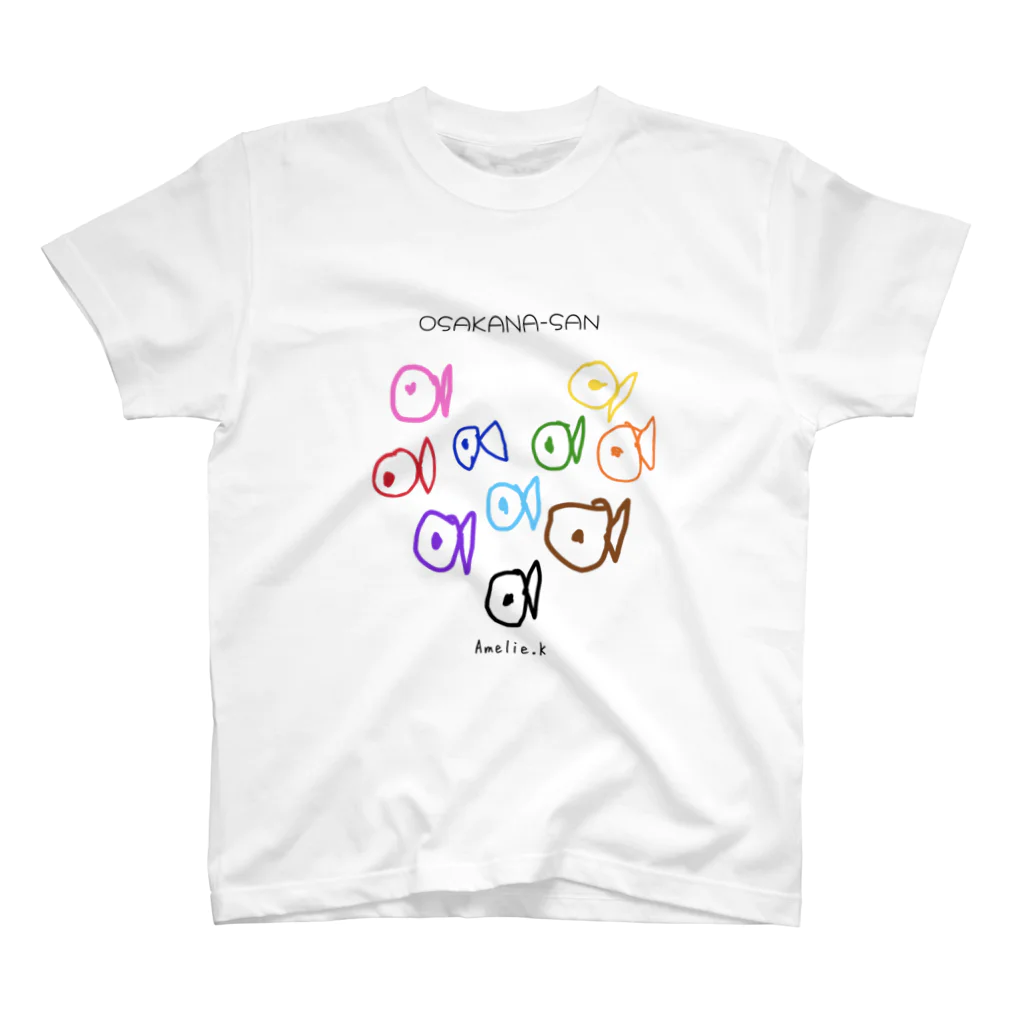 あめりちゃんのお店屋さんのOSAKANA-SAN Regular Fit T-Shirt