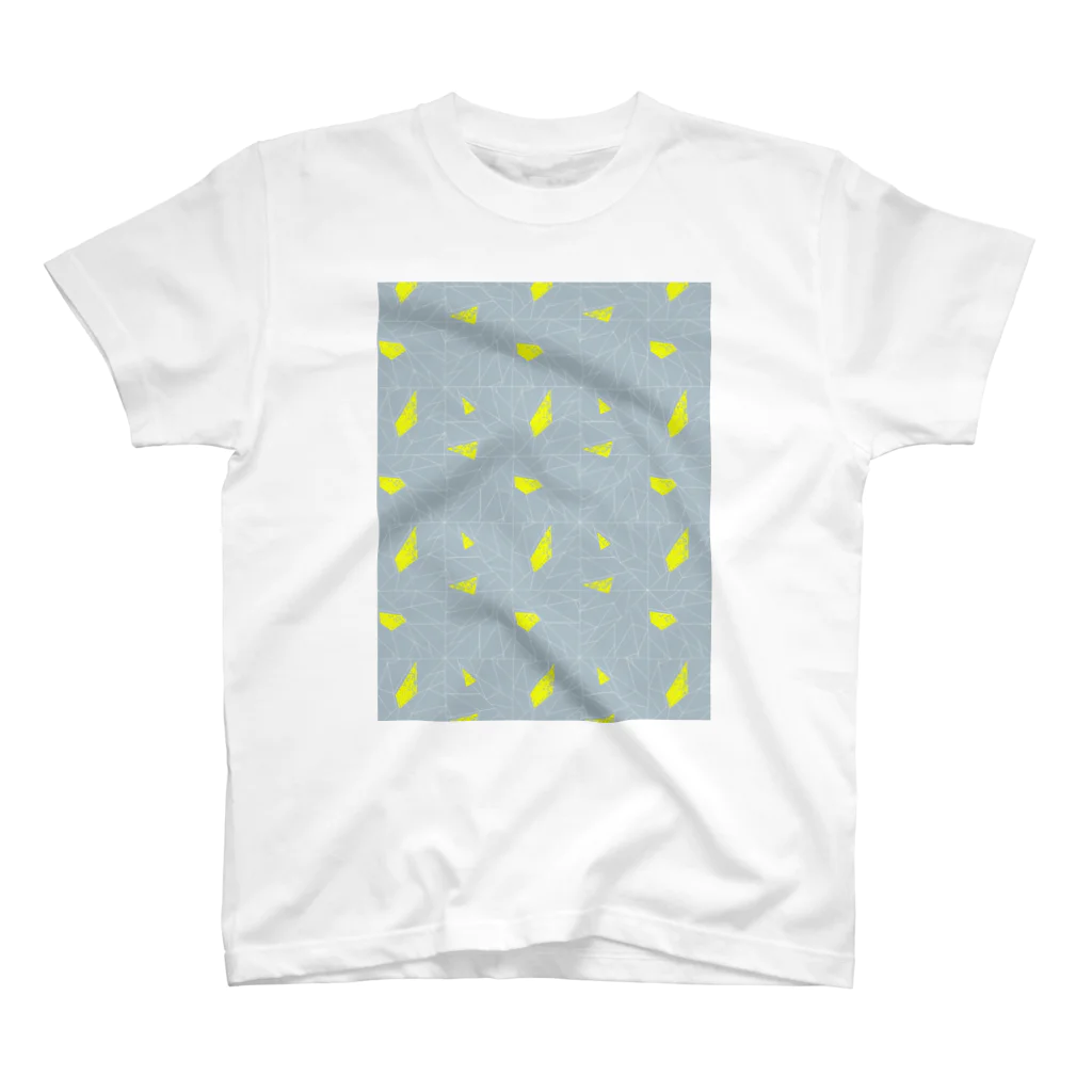 チャイムデザインの雪の結晶 Regular Fit T-Shirt
