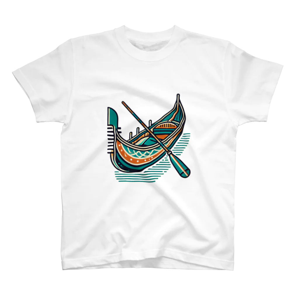 takejijiのAIで描いたゴンドラ Regular Fit T-Shirt