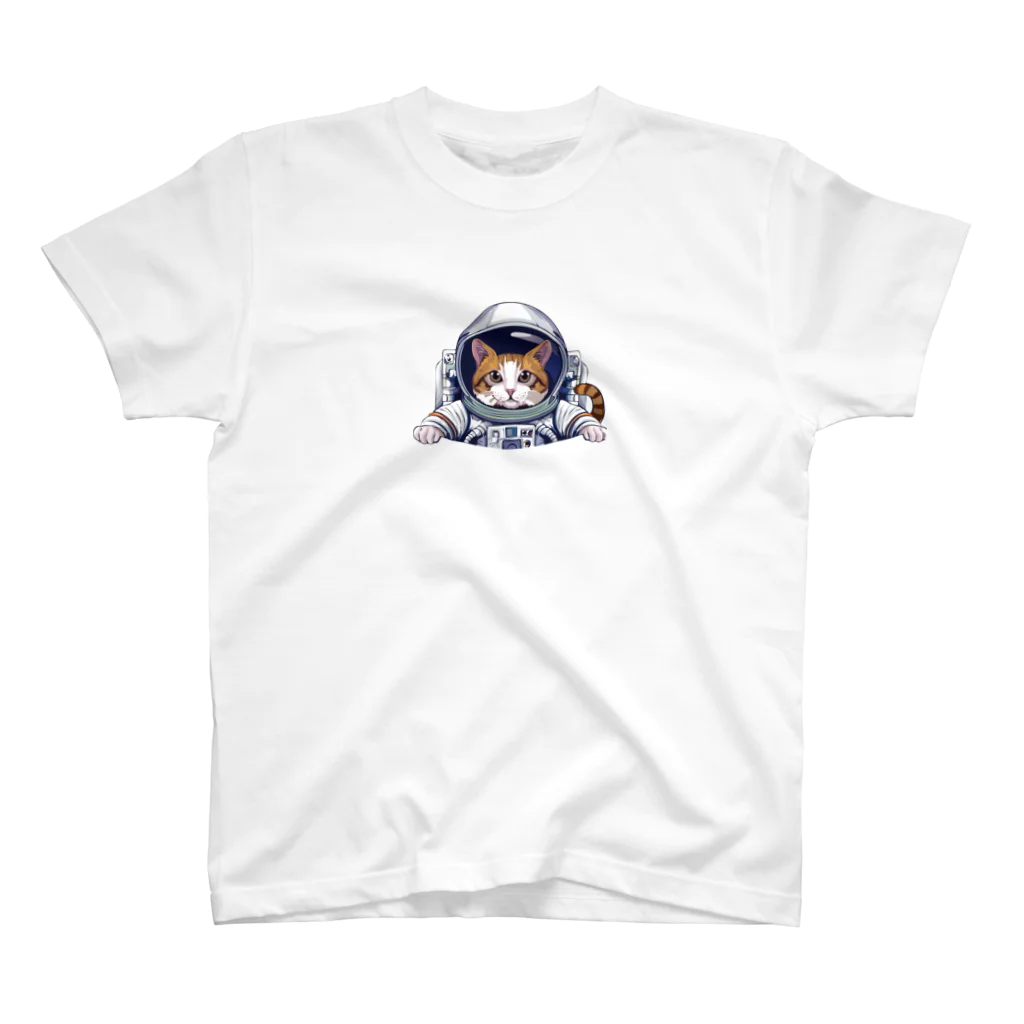 maronchiro55の宇宙猫Meru Regular Fit T-Shirt