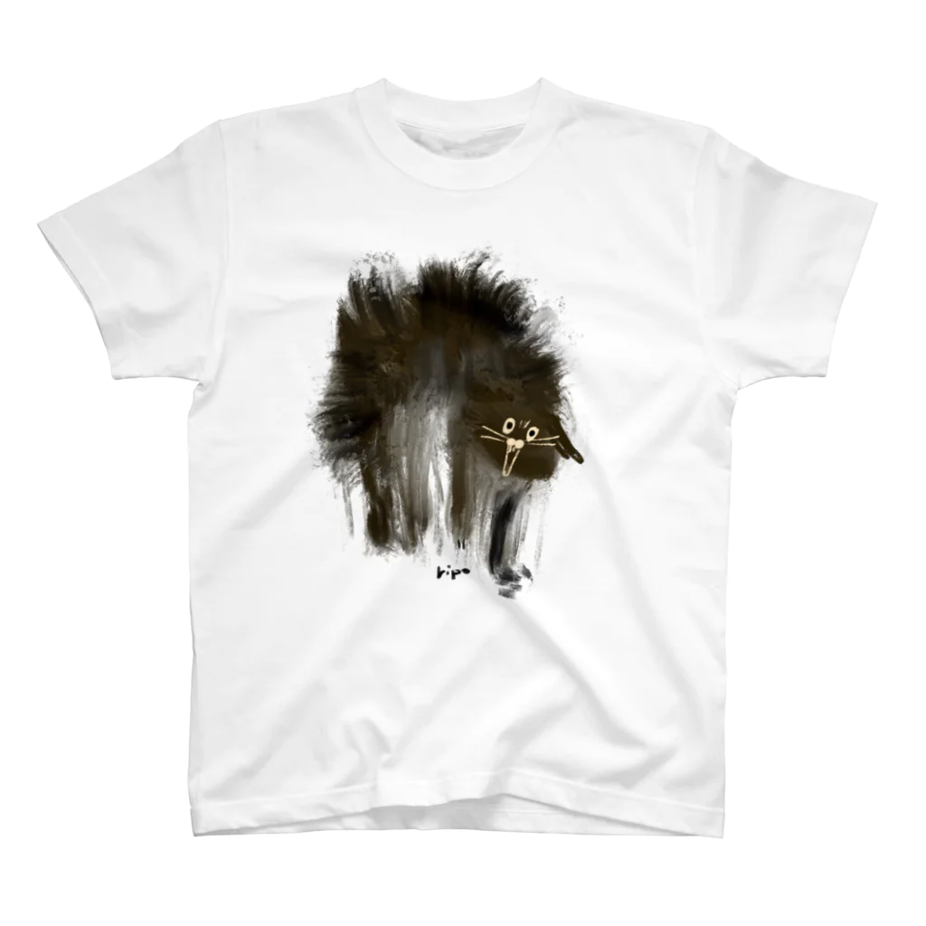 トマス屋のおこねこ(文字なし) Regular Fit T-Shirt