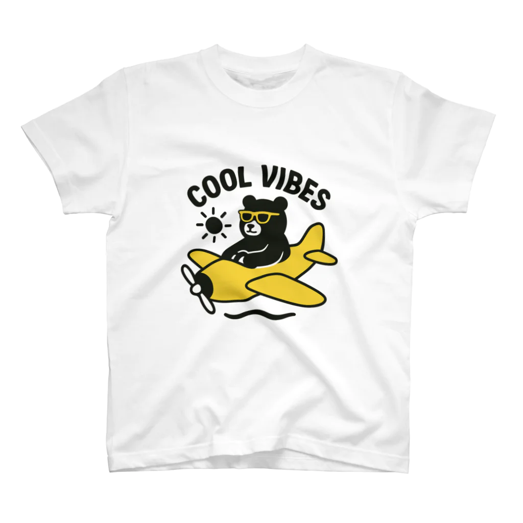 COOL VIBES BEAR のCVB × Airplane Regular Fit T-Shirt