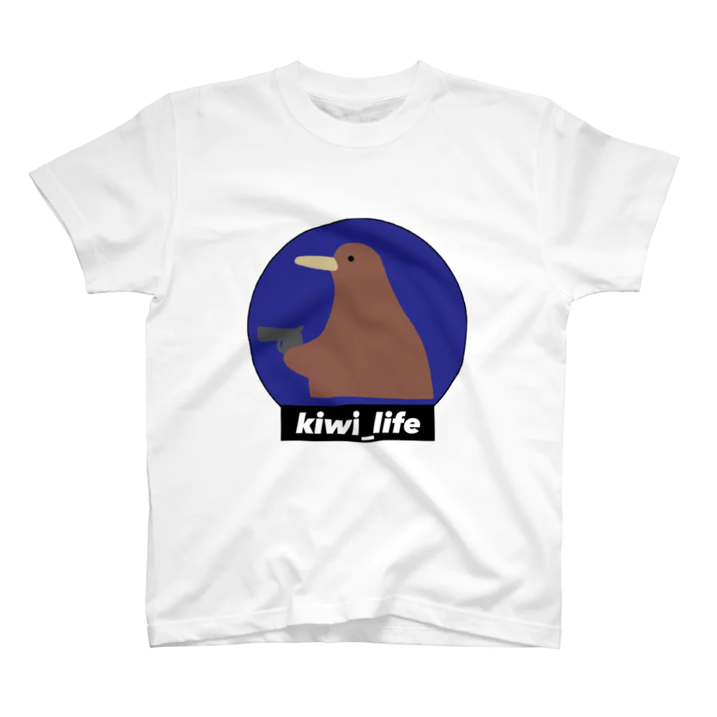 ningen_lifeのkiwi_life（BIG拳銃）/Tシャツ Regular Fit T-Shirt