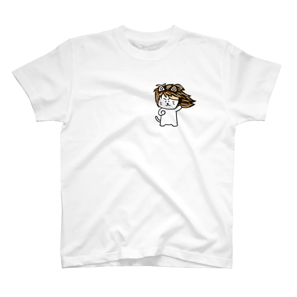 ふわとろ火薬のにゃめるな！A Regular Fit T-Shirt