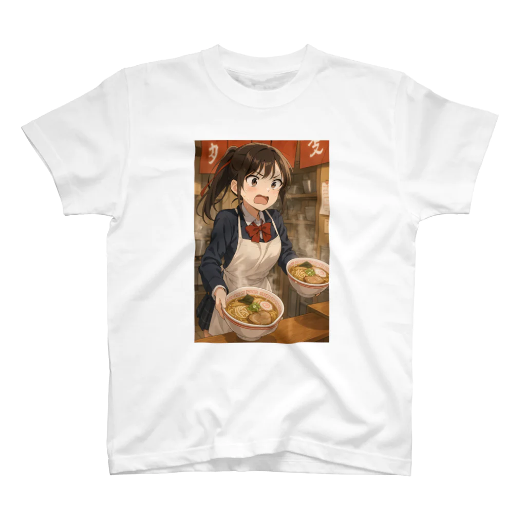 jongtaeのラーメン女子Tシャツ Regular Fit T-Shirt