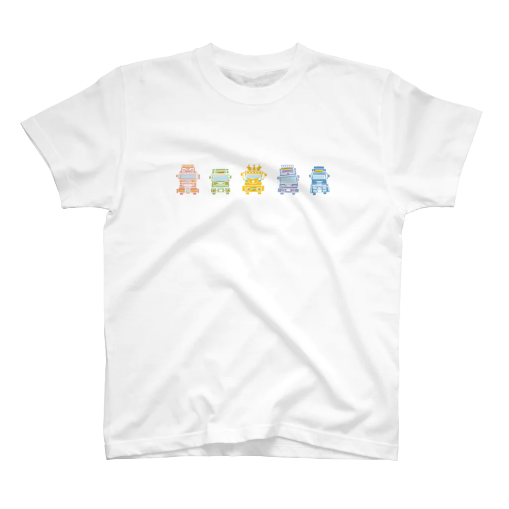 DEKOTORA_ART_EXHIBITIONのDEKOTORA ART EXHIBITION Tシャツ -TypeD- Regular Fit T-Shirt
