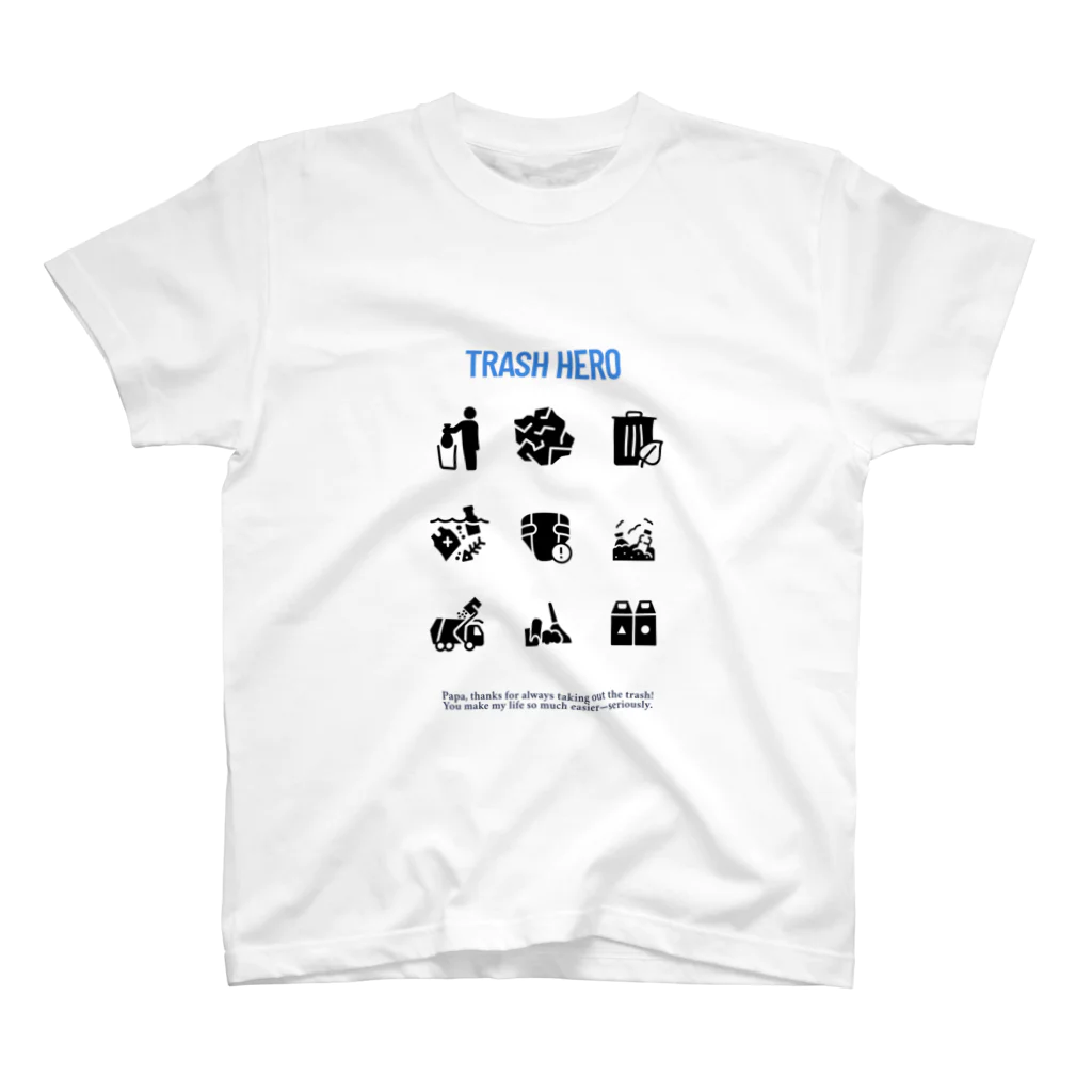 HUKUKIRUのTRASH HERO Regular Fit T-Shirt