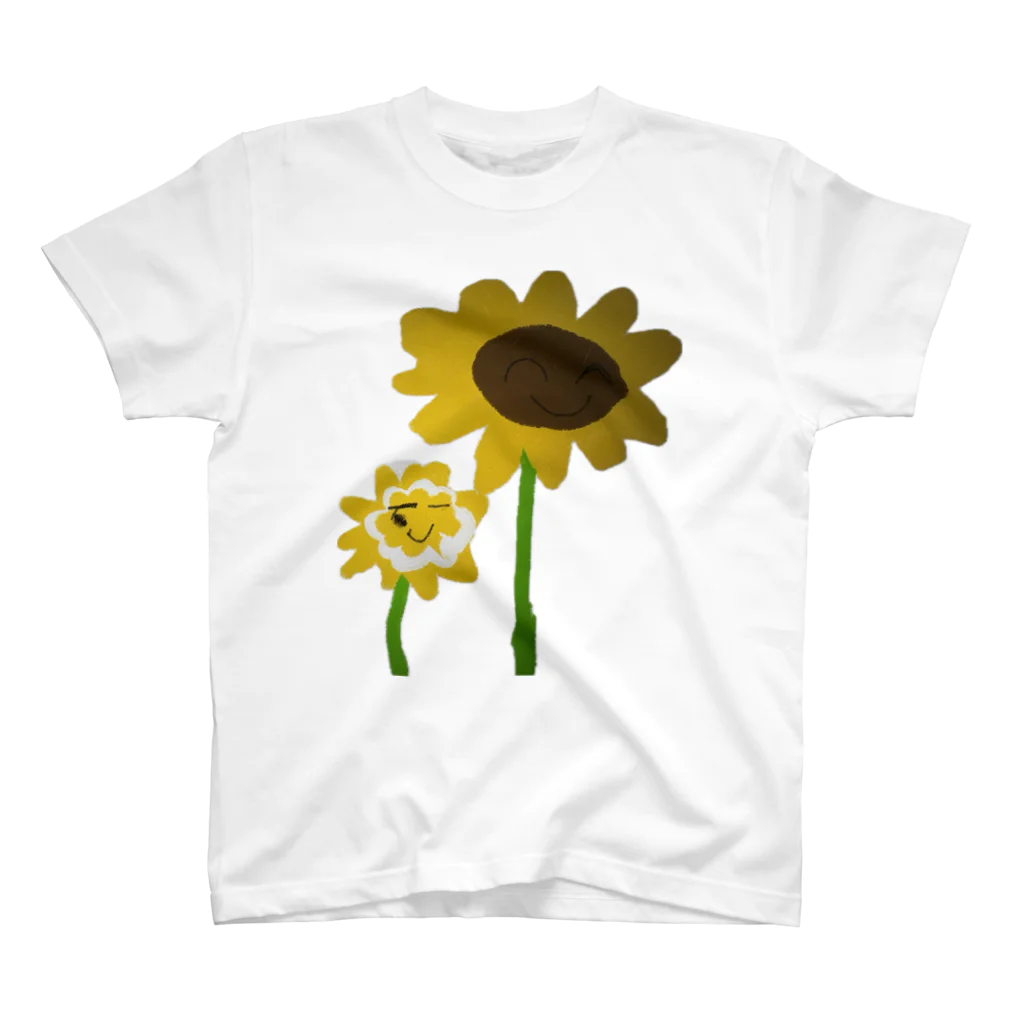 ASD そうちゃんの絵たちのそうちゃんのひまわり Regular Fit T-Shirt