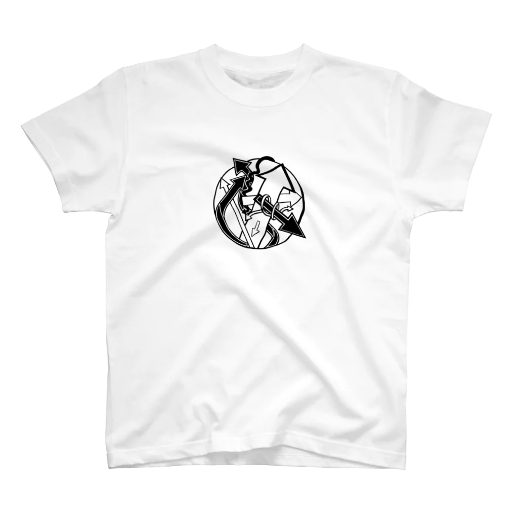 HIBIKI_artsのComplicated  Regular Fit T-Shirt