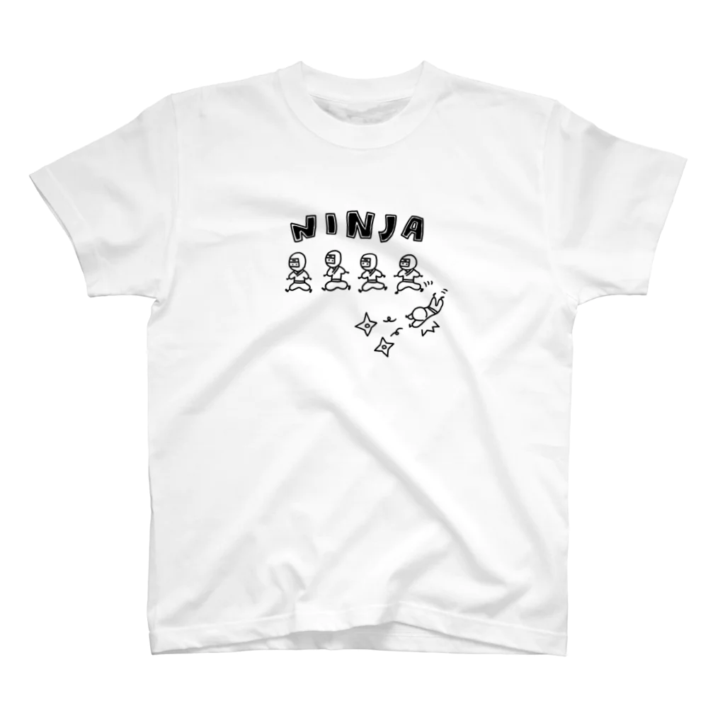 カクレガの転んだ忍者 Regular Fit T-Shirt