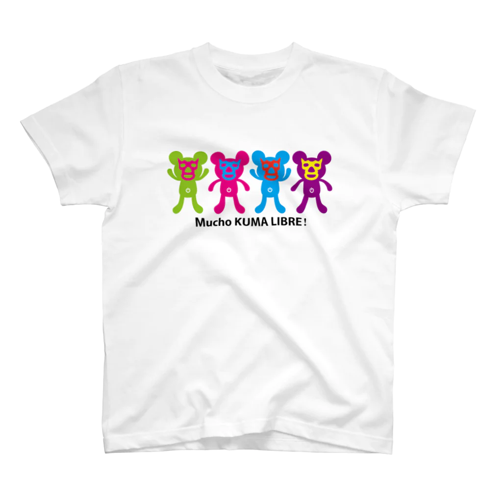福田達也 / graciasのKUMA LIBRE Regular Fit T-Shirt