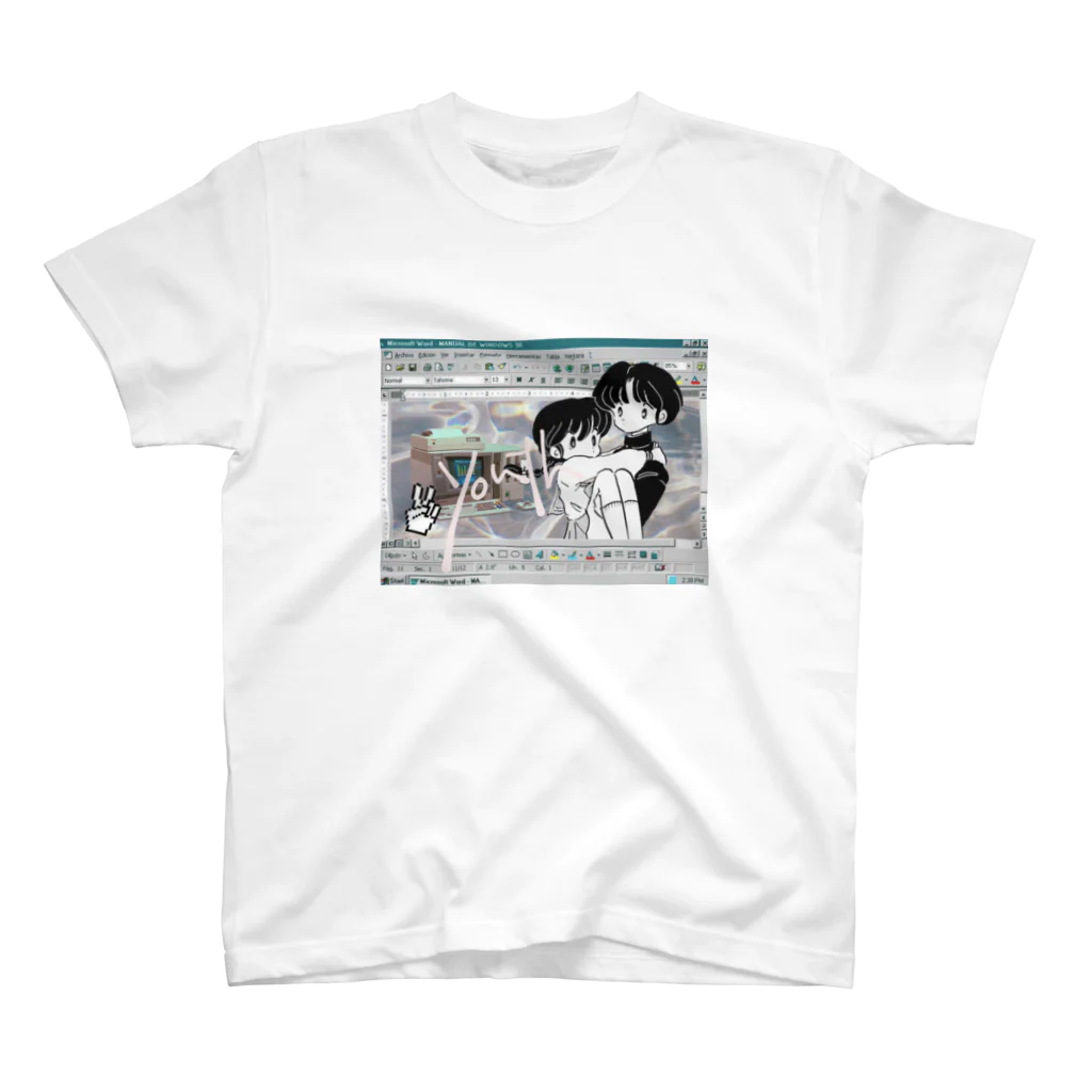 たいやき焼き隊のPCらんでぶぅ  Regular Fit T-Shirt