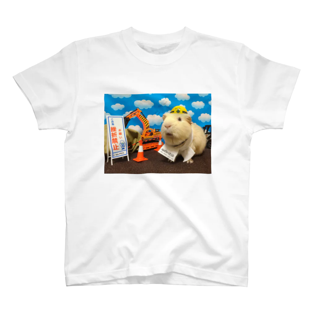 ももんぺ。＋MORPHEUS＋もんぺの働くモルモット Regular Fit T-Shirt